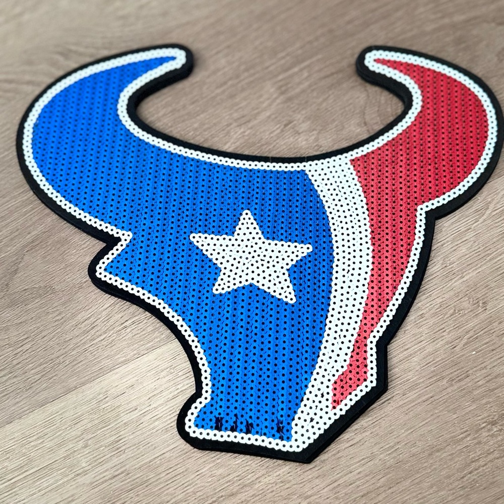 Blue and Red Star Logo Patch